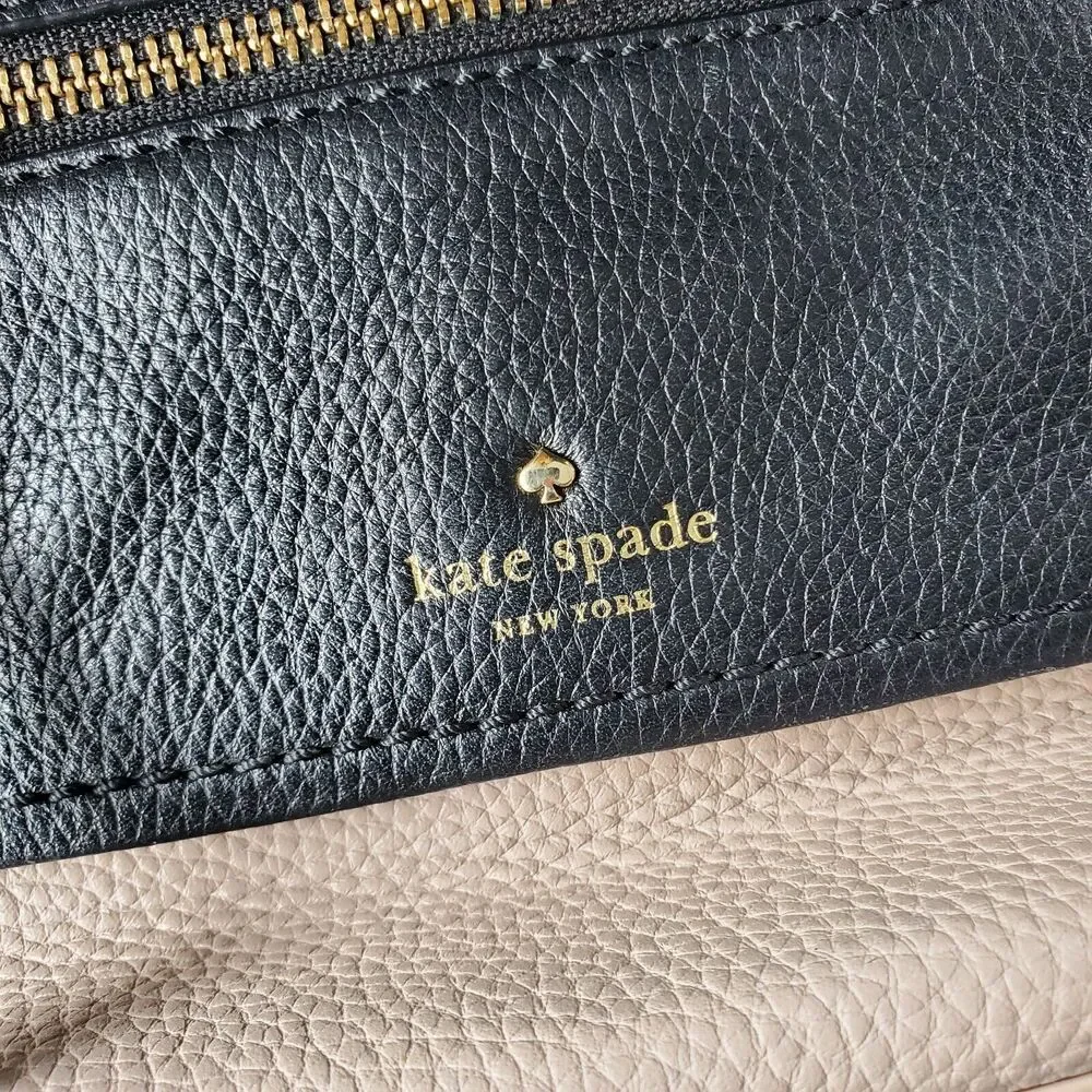 KATE SPADE Handbag Crossbody Leather Purse COBBLE HILL Colorblock Mini Toddy